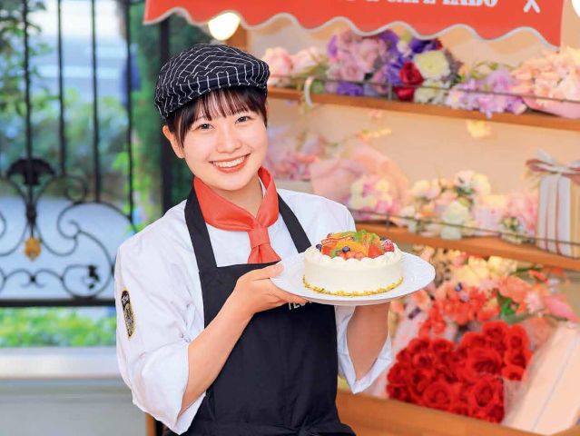 製菓パティシエ科 1年間で「製菓衛生師」の受験資格を取得