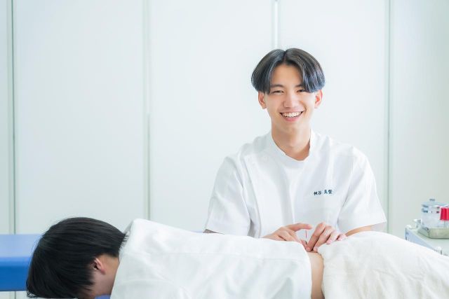 鍼灸師科 多くの人に癒しと健康を与える 心温かい鍼灸師を目指す