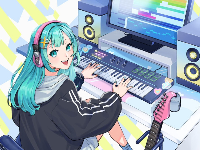 デジタルデザインテクノロジー科 AIミュージッククリエイターコース 「楽曲制作」×「ボーカロイド」×「動画編集」を学び、 4年間でハイクオリティな音楽クリエイターをめざす！
