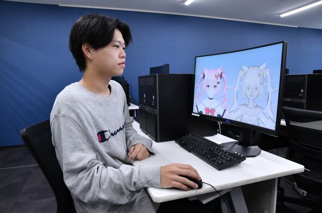 e-sports＆ゲームCG科 CGクリエイターコース 実践的な学びを通して、創造力・テクノロジーを習得しゲーム・アニメ・映像・CG業界で活躍！