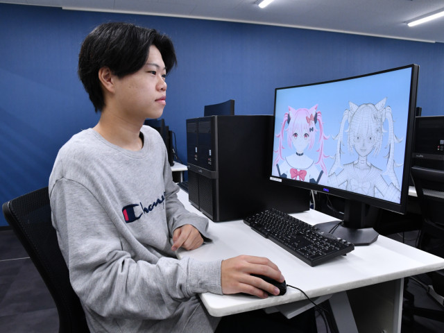 e-sports＆ゲームCG科 CGクリエイターコース 実践的な学びを通して、創造力・テクノロジーを習得しゲーム・アニメ・映像・CG業界で活躍！