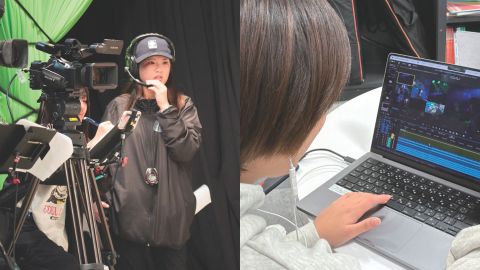 映像・舞台テクノロジー科 ディレクター＆映像クリエイターコース 企画・演出・撮影・編集を総合的に学び、多彩な映像を制作！映像業界をリード するディレクターへ！
