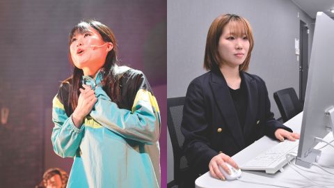 映像・舞台テクノロジー科 ネットアーティスト＆クリエイターコース 歌も映像も自分で創り、コンテンツをより輝かせる演出を！ ネットアーティスト×クリエイターとして発信する力を身につける！