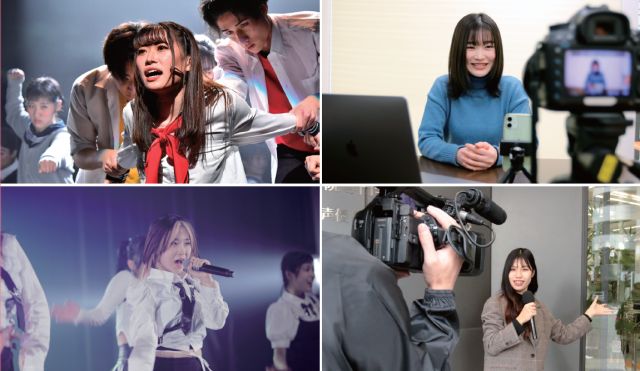 俳優本科 総合タレントコース 「演技×ダンス×歌×トーク×配信」を、幅広く習得！ 芸能スキルを総合的に学び、マルチタレントとしての強みをつくろう！