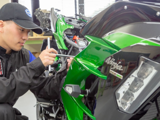 【二輪整備工学科】 エンジン分解、組立て！バイクメンテの実習体験！の画像