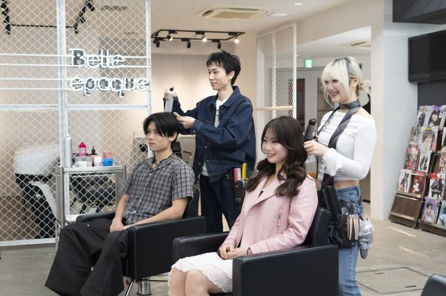 美容師科 美容の発信地で実践的に学び、最短でTOPサロンの次世代美容師へ！