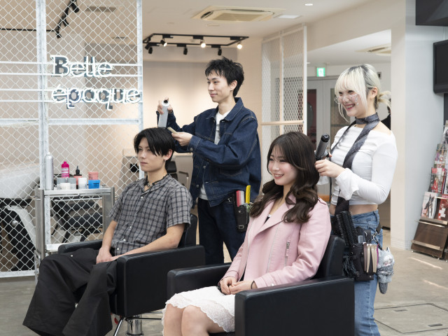 美容師科 美容の発信地で実践的に学び、最短でTOPサロンの次世代美容師へ！