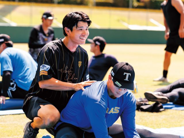 スポーツトレーナー科 野球トレーナーコース 野球に関する身体のケア、トレーニング指導方法を身につける。