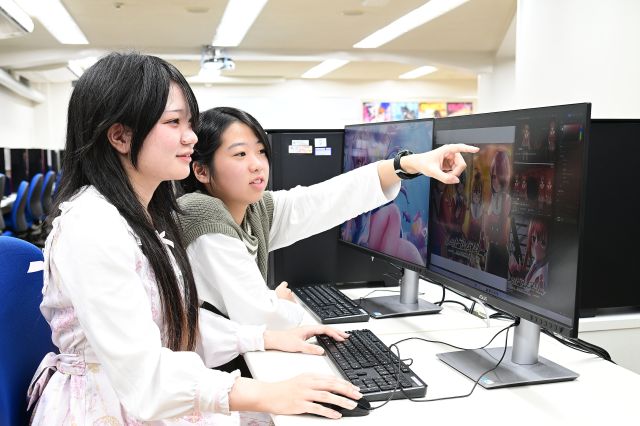 ゲームCG学科 ゲームソフトの見える部分を作るグラフィックデザイナー