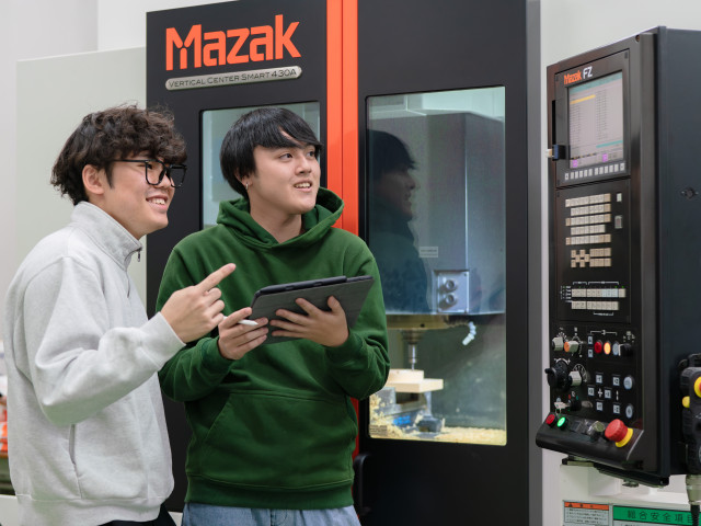 機械工学科 多種多様な分野で活躍できるモノづくりの技術を習得。