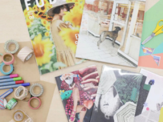 【グラフィックデザイン講座】素材を組み合わせてコラージュしよう！の画像