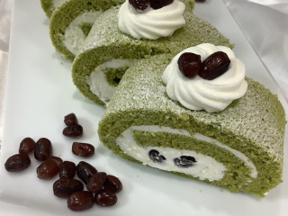 抹茶ロールの画像
