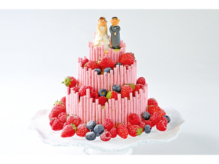 ミニウェディングケーキの画像