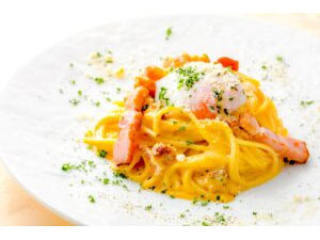 なめらかソースが決め手♡ クリーミーカルボナーラの画像