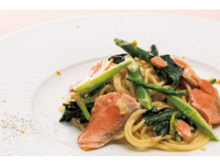 ソースと絡む豊かな風味 スモークサーモンのクリームパスタの画像