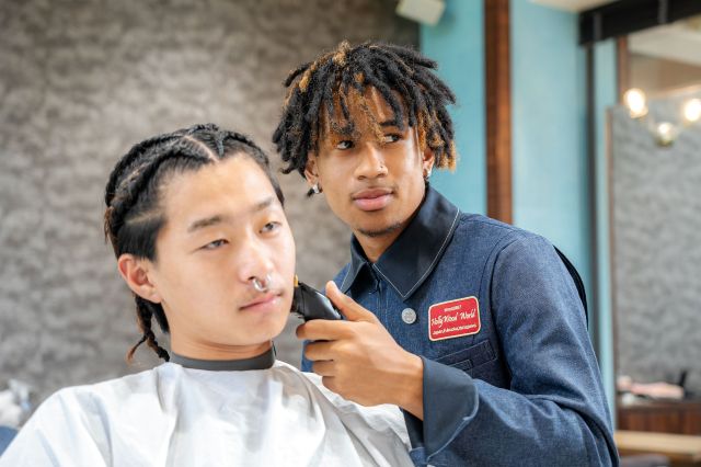 理容学科 プライム・バーバーコース 次世代のバーバーを築く！ハリビにしかない2つのスタイルで卓越したスキルを学ぶ！