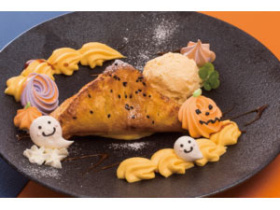 ハッピーハロウィンスイーツ♪ こんがりスイートポテトパイ