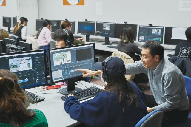 メディアコミュニケーション学部 マス・コミュニケーション学科 充実した実践で、メディアに関わる仕事を目指す