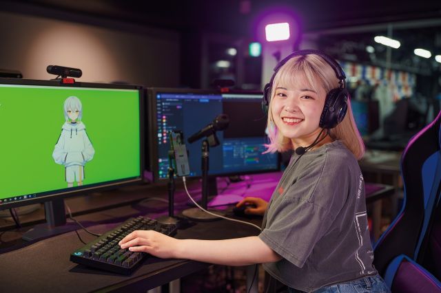 スーパーテクノロジー科 VTuberワールド VTuber企画ビジネスデザイン 専攻 オリジナリティあふれるアバターを世に送り出す！