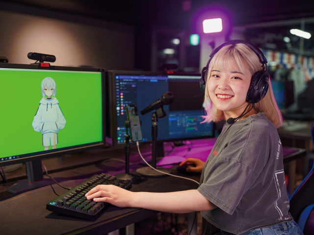 スーパーテクノロジー科 VTuberワールド VTuber企画ビジネスデザイン 専攻 オリジナリティあふれるアバターを世に送り出す！