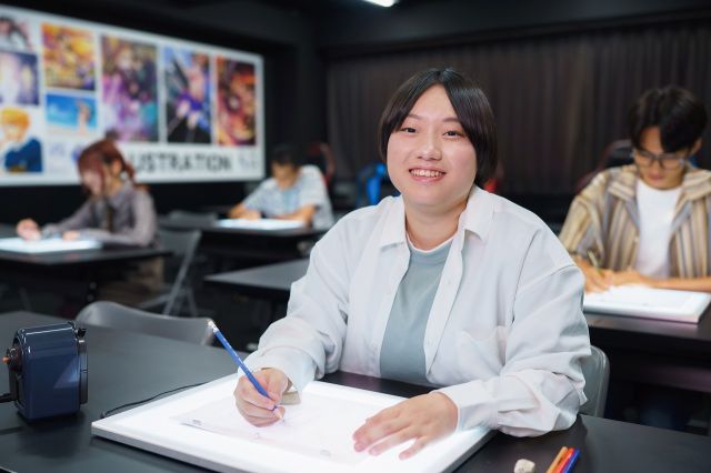 スーパーテクノロジー科 アニメワールド アニメーション制作 専攻 新たな世界で自分を作り出す！