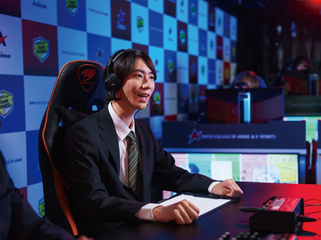 スーパーテクノロジー科 eスポーツワールド ゲーム実況＆ストリーマー 専攻 ゲームの躍動感を声と配信で届ける！