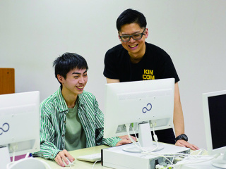 KINCOMオープンキャンパス　ゲームプログラミング分野の画像