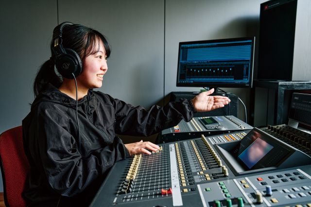 映像音響学科 多彩な現場体験が教える、生きた技術とプロ意識