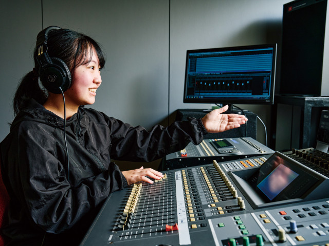 映像音響学科 多彩な現場体験が教える、生きた技術とプロ意識