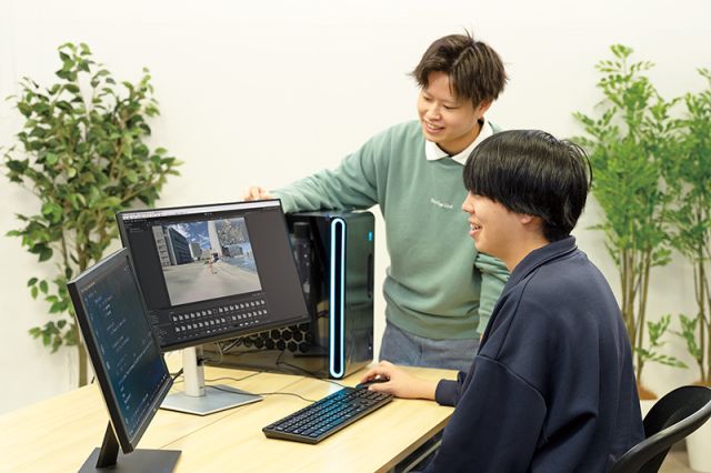 IT・ゲームソフト科 あなたの『好き』を技術に、技術で『ワクワク』をカタチにするエンジニアへ。