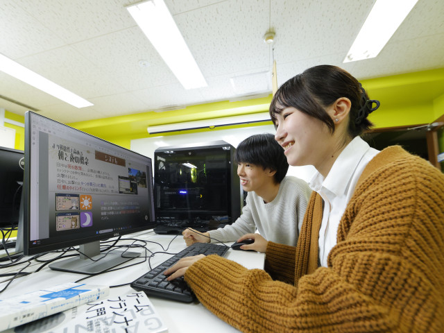 ゲーム学科 「最高のゲームを作りたい」　仲間とゲーム制作に夢中になる2年間！