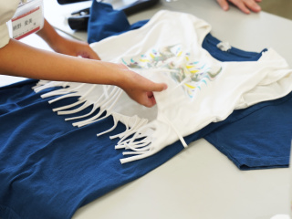 リメイクTシャツ制作の画像