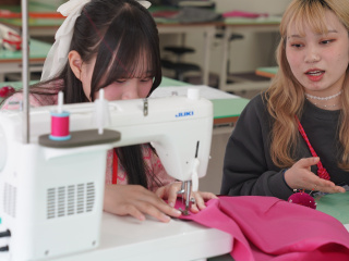 レイヤードミニスカート制作の画像