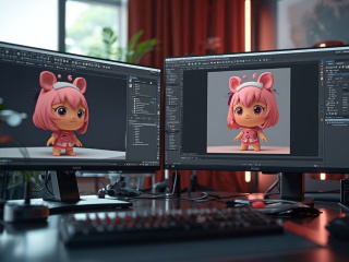 【ゲーム学科】Mayaで「ゆるキャラ」を作ろう！の画像