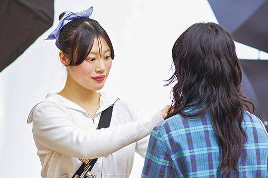 スタイリスト科 在学中からプロの現場で実践的に学ぶ