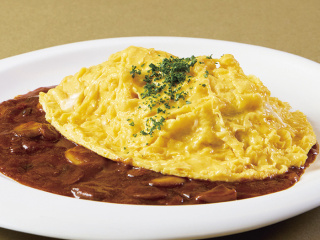 西洋料理「オムライス」の画像