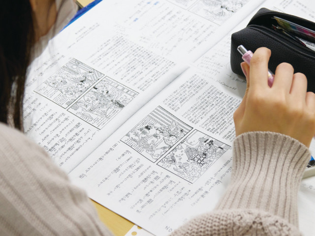 文学部 国文学科 日本の文学や国語学、中国文学を広く学び 創造的思考力を磨きます