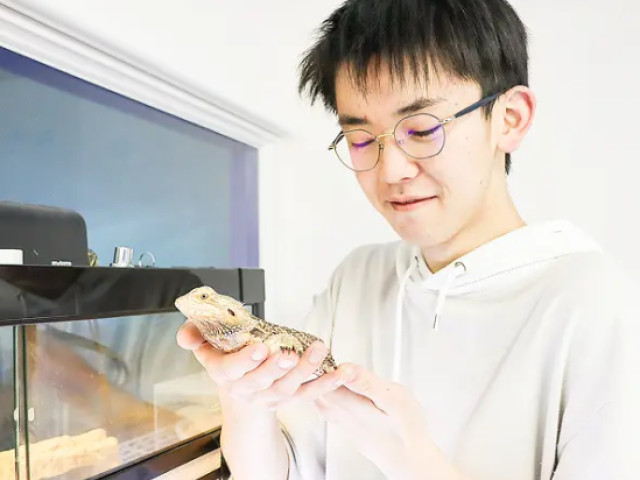 爬虫類・両生類・昆虫類学科 爬虫類や両生類を専門的に学べる学科が誕生！専門知識を吸収して好きを仕事にしよう！