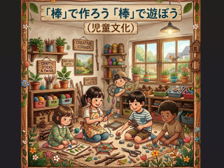 【体験授業！】こども学科「「棒」で作ろう「棒」で遊ぼう（児童文化）」の画像