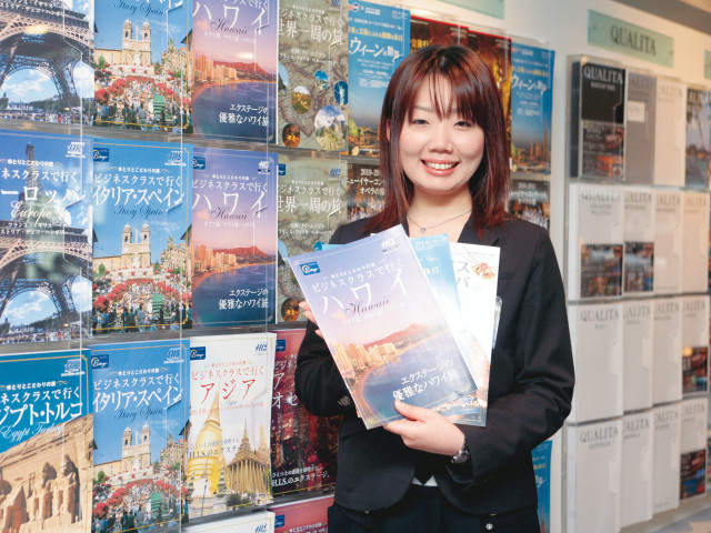 国際観光科 観光マネジメント専攻 地球を舞台に旅をプロデュース。 お客さまの夢に応える魅力的な旅を提案する。