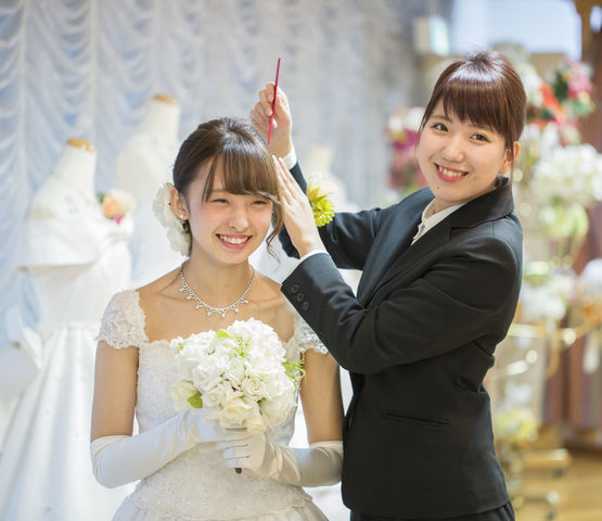 昼間部 美容科 ブライダルビューティ選択コース 美容科ブライダルビューティ選択コース