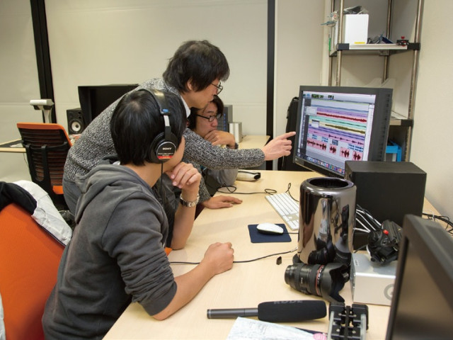 メディア情報学部 メディア情報学科 映像･音響コース 映像・音響コース