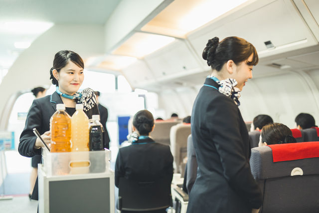 エアライン学科 旅のはじまりと終わりに咲く笑顔、航空業界のスペシャリストを目指す。