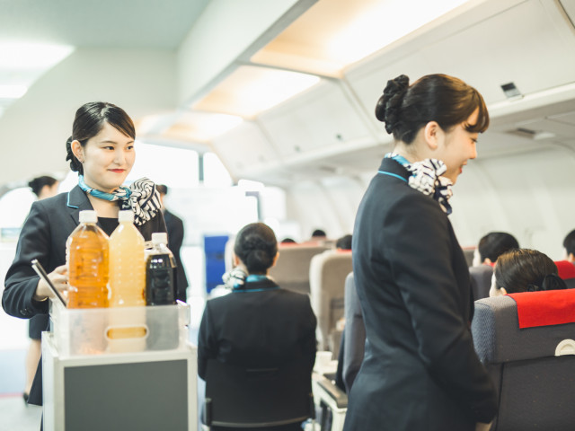 エアライン学科 旅のはじまりと終わりに咲く笑顔、航空業界のスペシャリストを目指す。