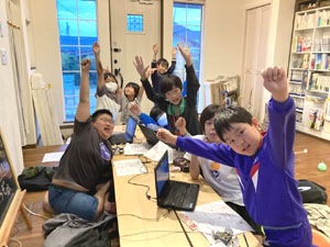 子ども社会塾 教室の様子（つくば）