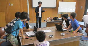 子ども社会塾 ロボットプログラミング