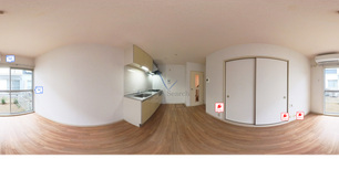 六甲桜ハイツ A102 【兵庫県神戸電鉄三田線 岡場駅 神戸市営バス6分、藤原台南町4丁目 バス停 徒歩2分 】 の外観写真