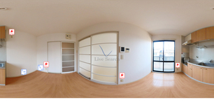 リバティーハウス 206 【滋賀県能登川】 の外観写真