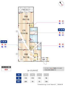 D Paina 生田 203 【神奈川県中野島駅】 の外観写真