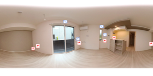 ヴィアレットⅧ 106 【埼玉県埼玉新都市交通　東宮原駅　徒歩5分】 の外観写真